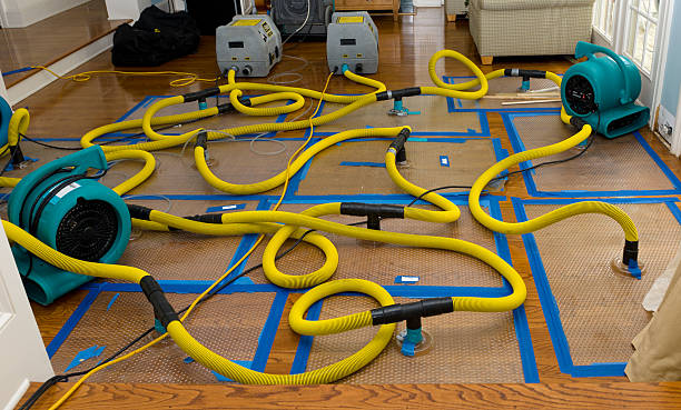 Professional Water Extraction technician working in Slab Fork, WV